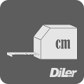 Messen Icon - DiLer Symbol - Digitale Lernumgebung - Free Open Source Lernplattform - Learning Management System