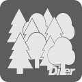 Wald Icon - DiLer Symbol - Digitale Lernumgebung - Free Open Source Lernplattform - Learning Management System